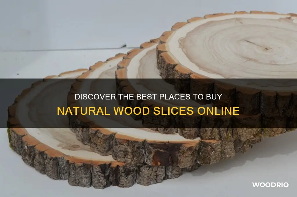 where to buy natural wood slices