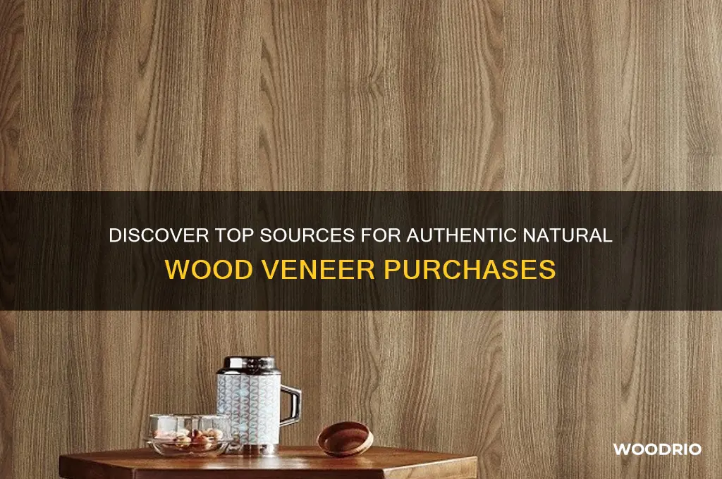 where to buy natural wood veneer