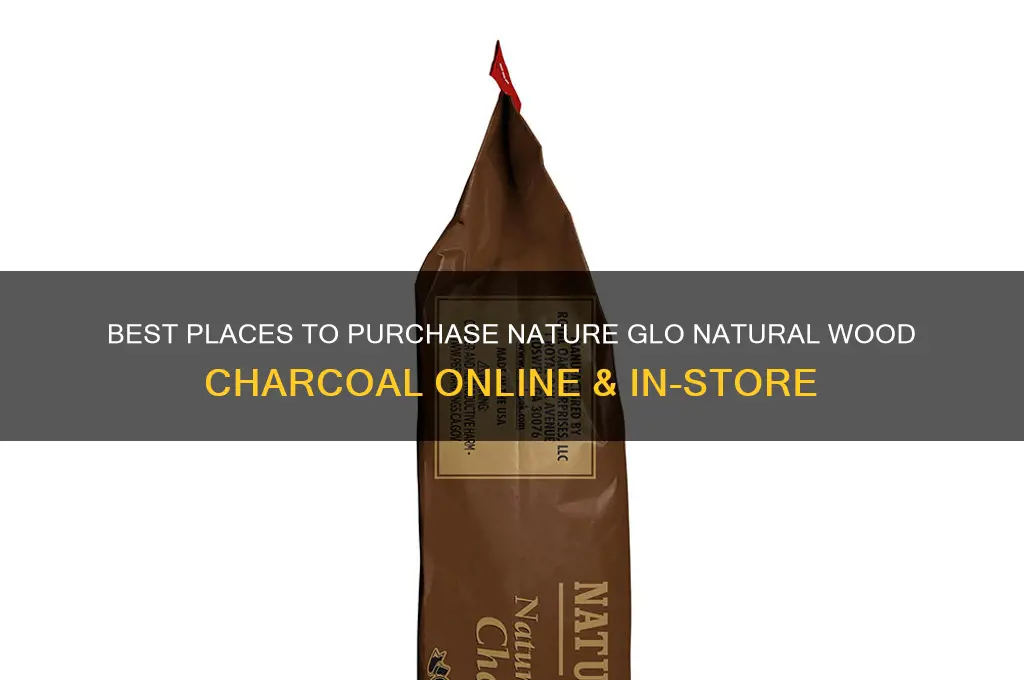 where to buy nature glo natural wood charcoal