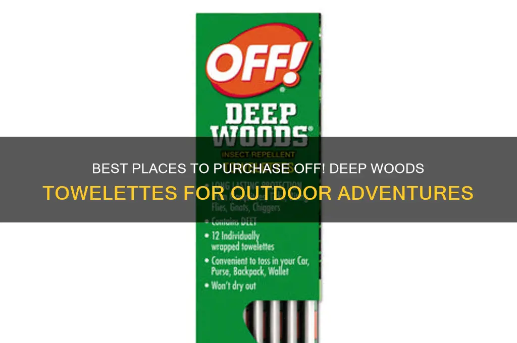 where to buy off deep woods towelettes