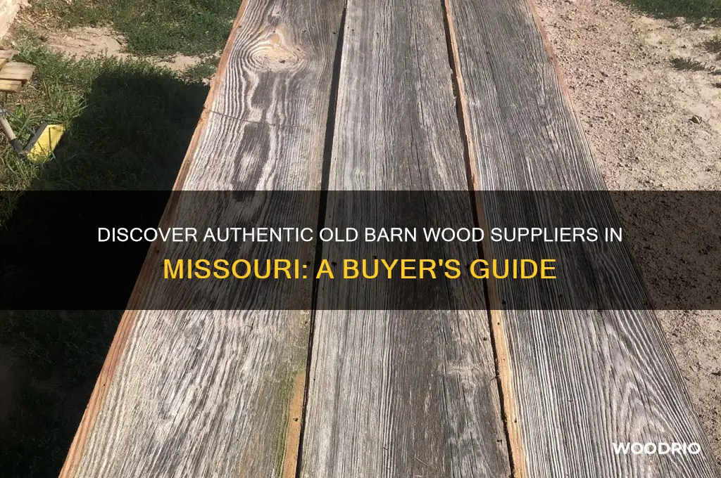 where to buy old barn wood in missouri