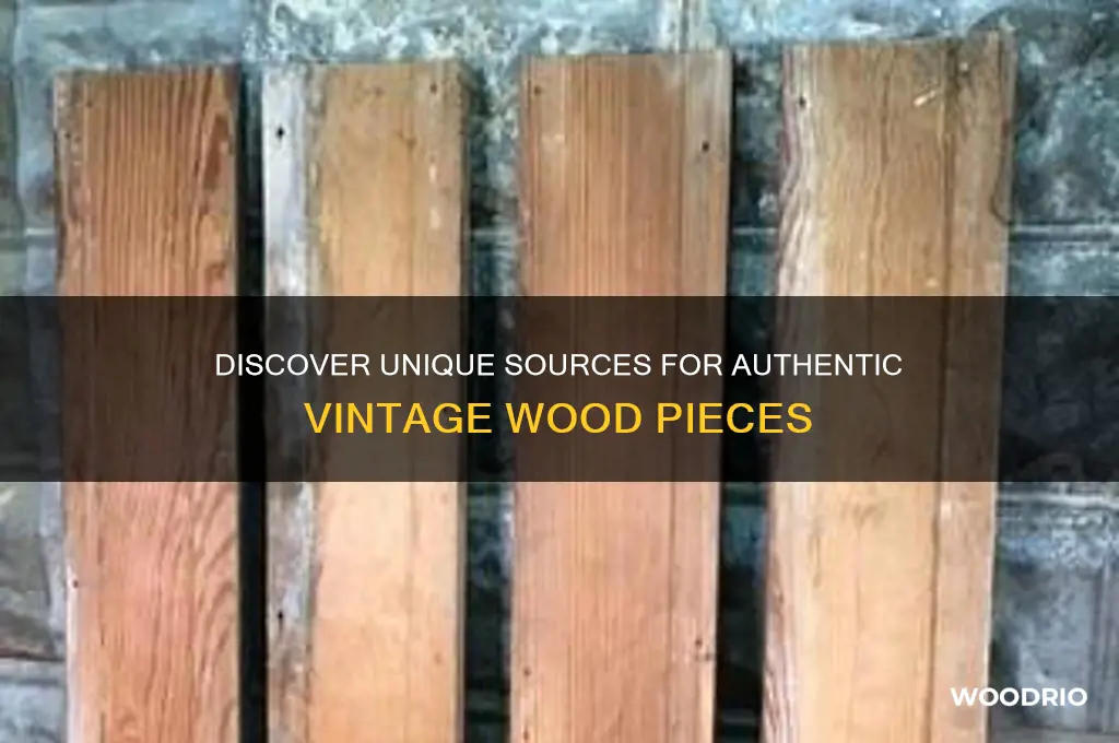 where to buy old pieces of wood
