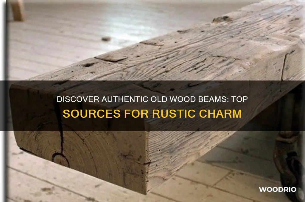 where to buy old wood beams