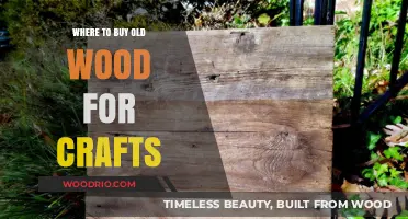 Discover Unique Sources for Authentic Old Wood Craft Supplies