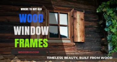 Where to Find and Buy Vintage Wood Window Frames