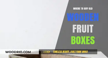 Discover Vintage Charm: Where to Buy Old Wooden Fruit Boxes