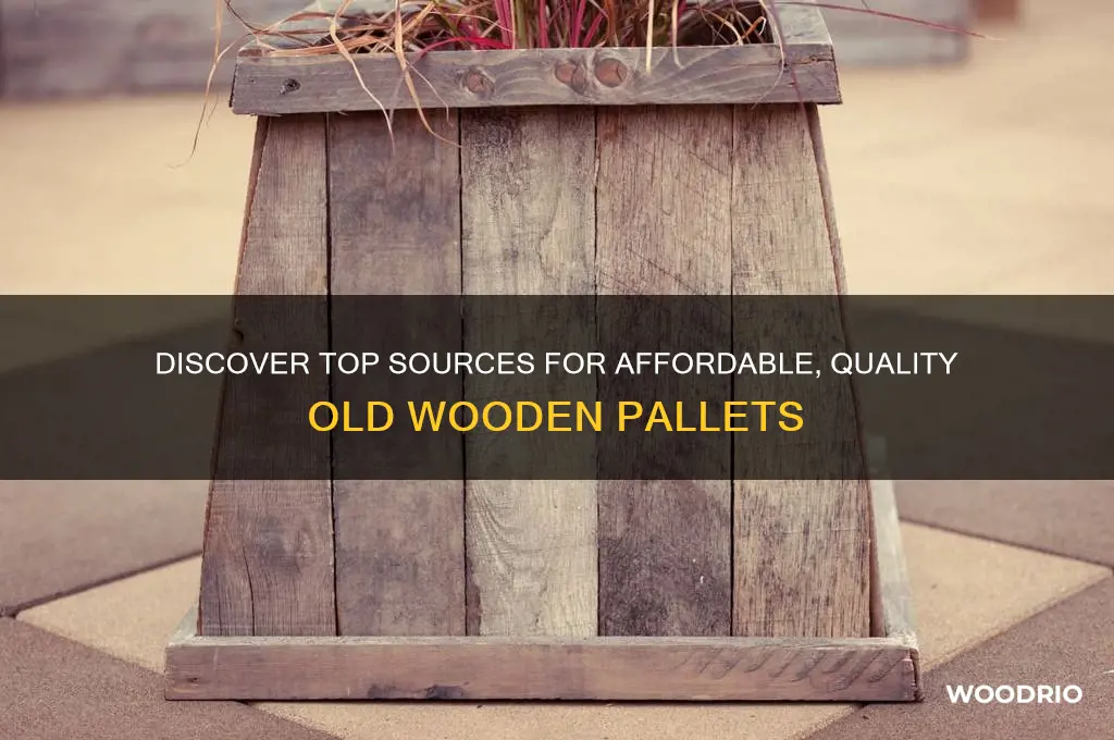 where to buy old wooden pallets