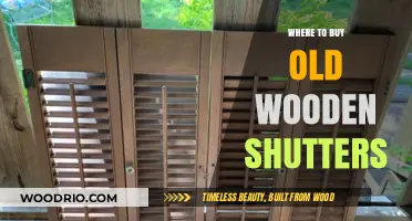 Discover Unique Vintage Wooden Shutters: Top Buying Locations and Tips