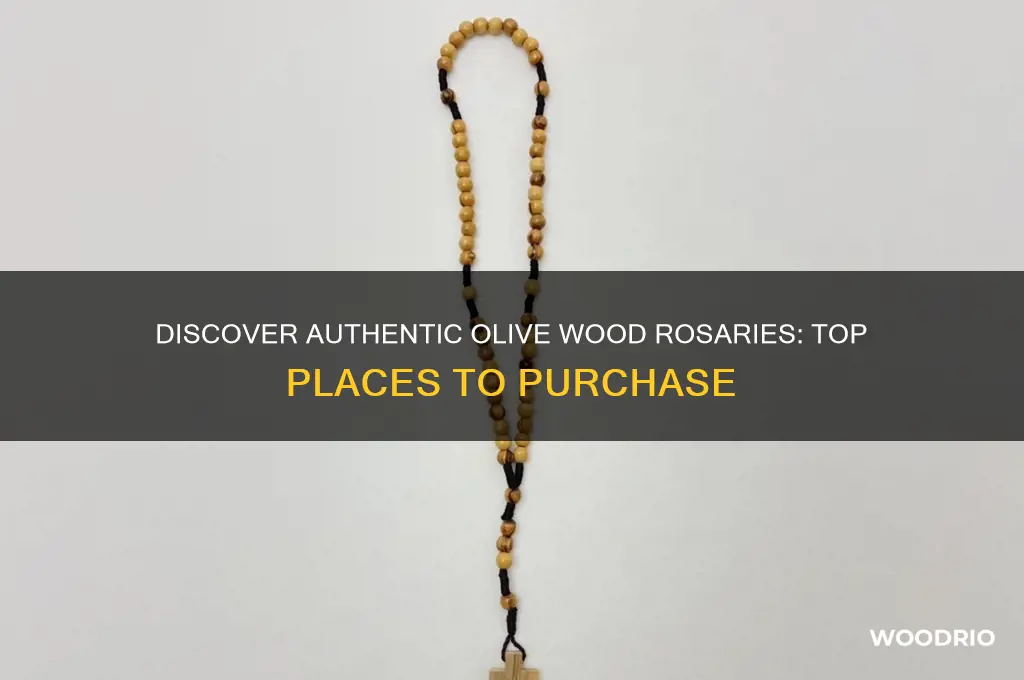 where to buy olive wood rosaries