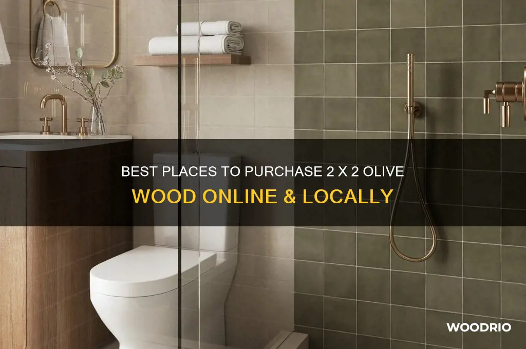 where to buy olive wood that is 2 x 2