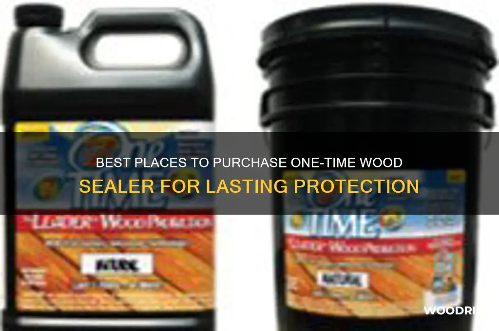 where to buy one time wood sealer