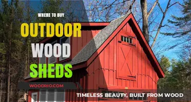 Best Places to Purchase Durable Outdoor Wood Sheds Online & Locally