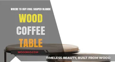 Discover Oval Blonde Wood Coffee Tables: Top Retailers & Online Sources