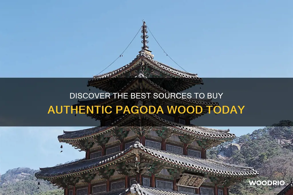 where to buy pagoda wood