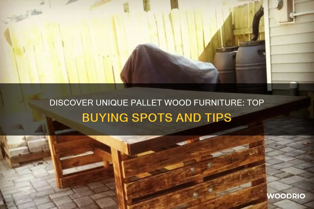where to buy pallet wood furniture