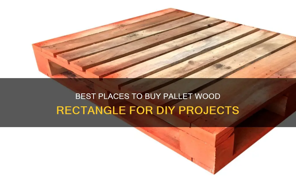 where to buy pallet wood rectangle