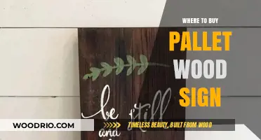 Discover Top Places to Buy Pallet Wood for DIY Signs