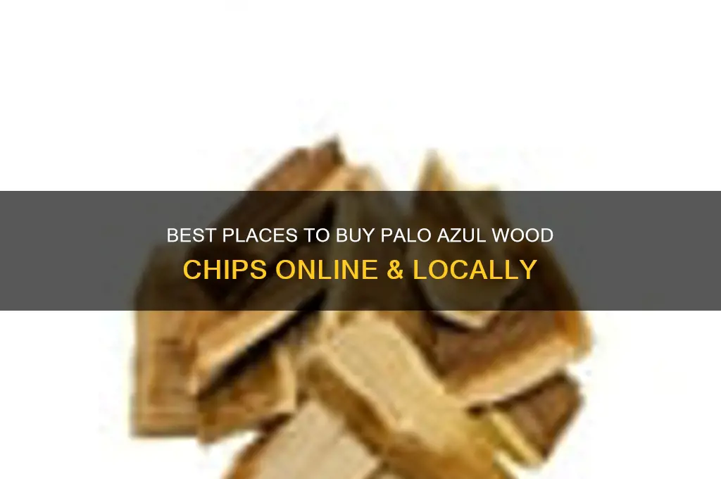 where to buy palo azul wood chips