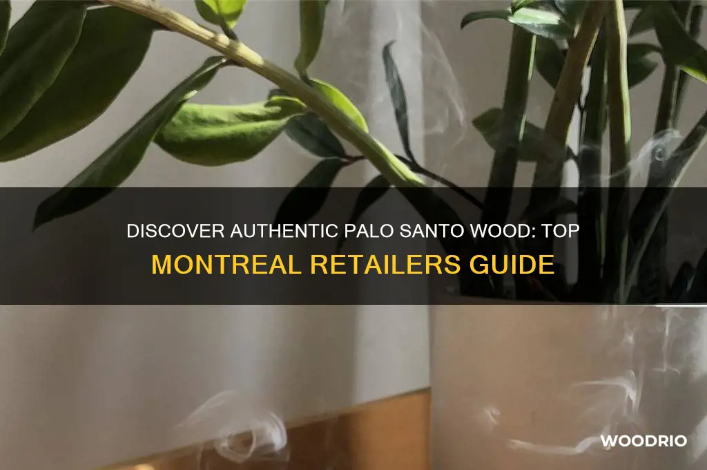 where to buy palo santo wood in montreal
