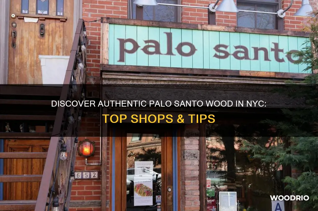 where to buy palo santo wood nyc