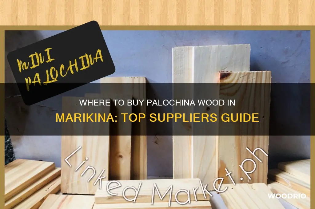 where to buy palochina wood in marikina