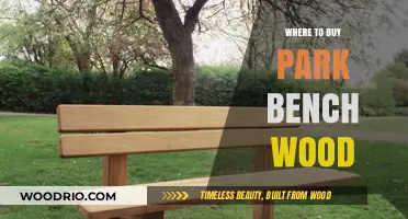 Best Sources for Durable Park Bench Wood: A Buyer's Guide