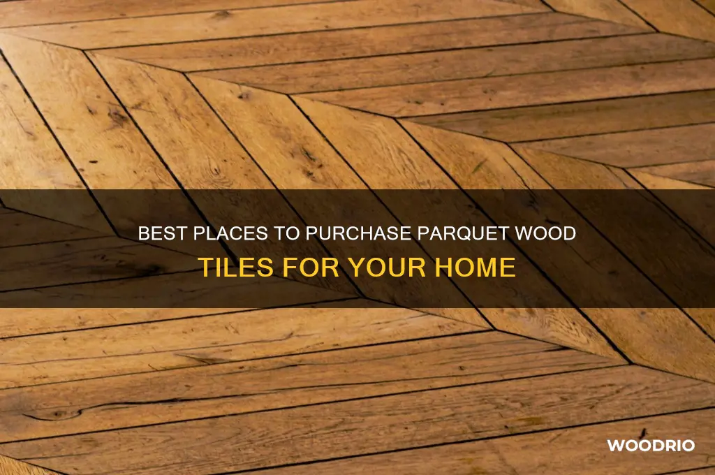 where to buy parquet wood tiles