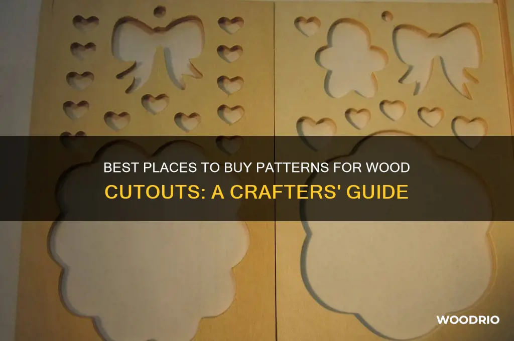 where to buy patterns for wood cutouts