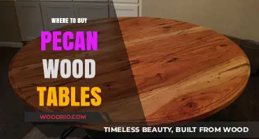 Discover the Best Places to Buy Pecan Wood Tables Online