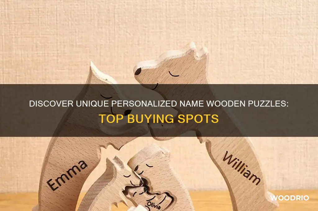where to buy personalized name wooden puzzles
