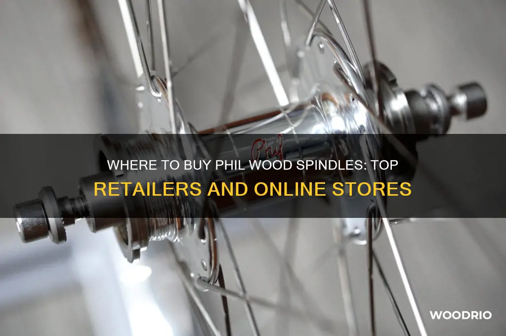 where to buy phil wood spindle