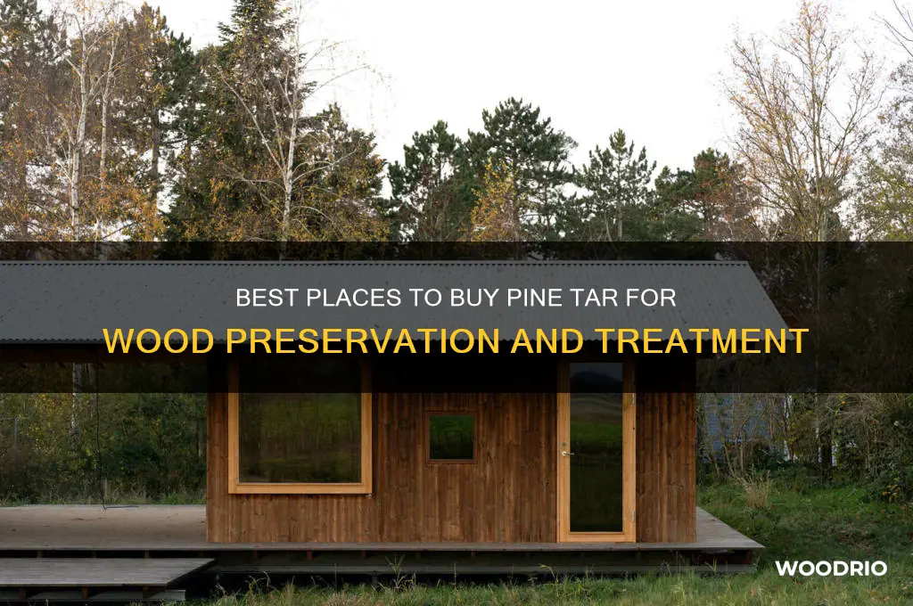 where to buy pine tar for wood
