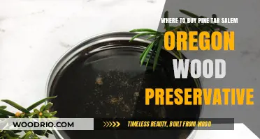 Best Places to Buy Pine Tar Wood Preservative in Salem, Oregon