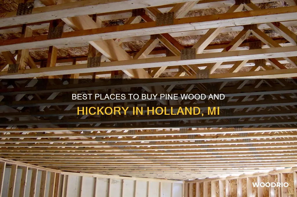 where to buy pine wood and hickory in holland mi
