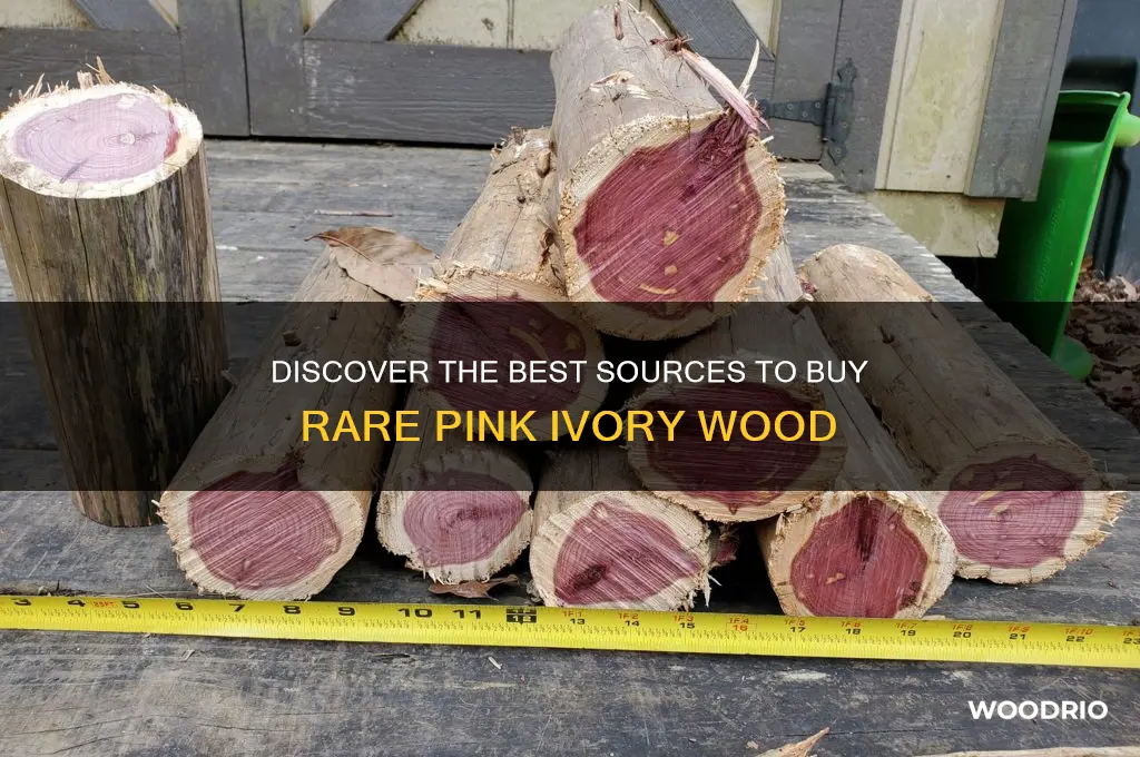 where to buy pink ivory wood