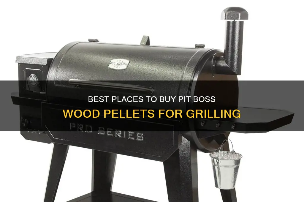 where to buy pit boss wood pellets