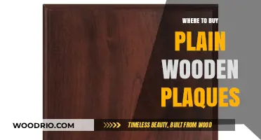 Top Places to Purchase Plain Wooden Plaques for Crafting