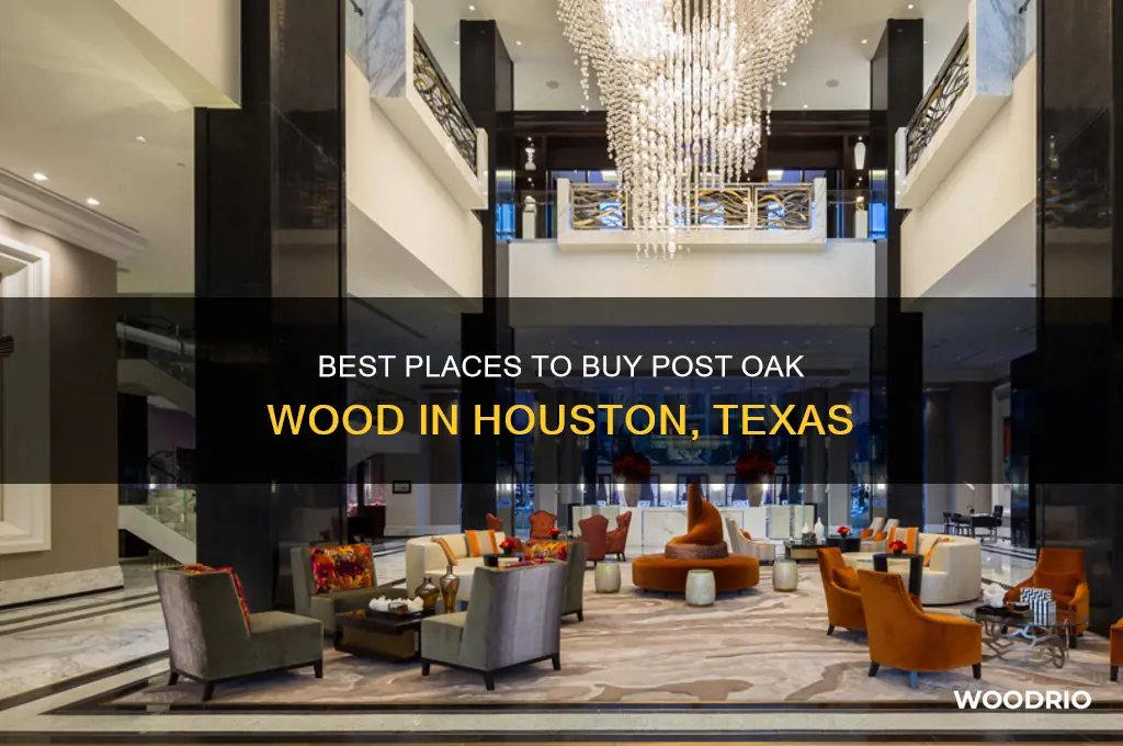 where to buy post oak wood in houston