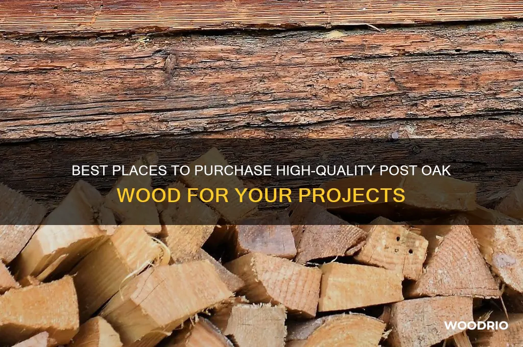 where to buy post oak wood