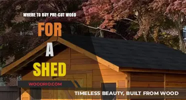 Top Places to Buy Pre-Cut Wood for Your Shed Project