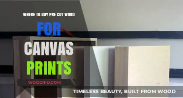 Best Places to Buy Pre-Cut Wood for Canvas Prints Online