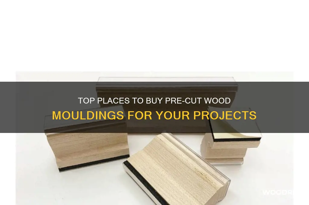 where to buy pre cut wood mouldings