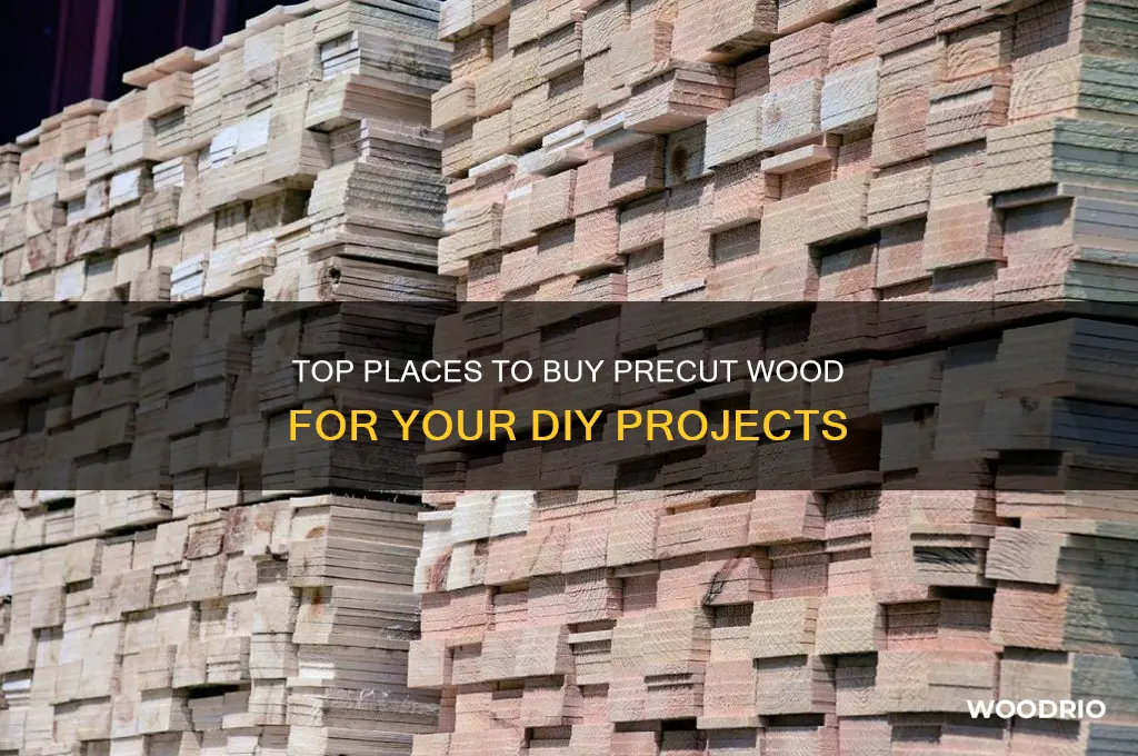 where to buy precut wood