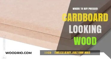Where to Buy Pressed Cardboard-Looking Wood: Top Retailers and Tips
