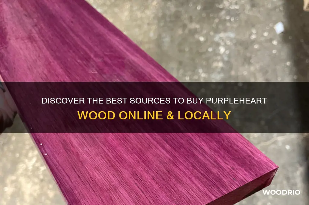 where to buy purpleheart wood