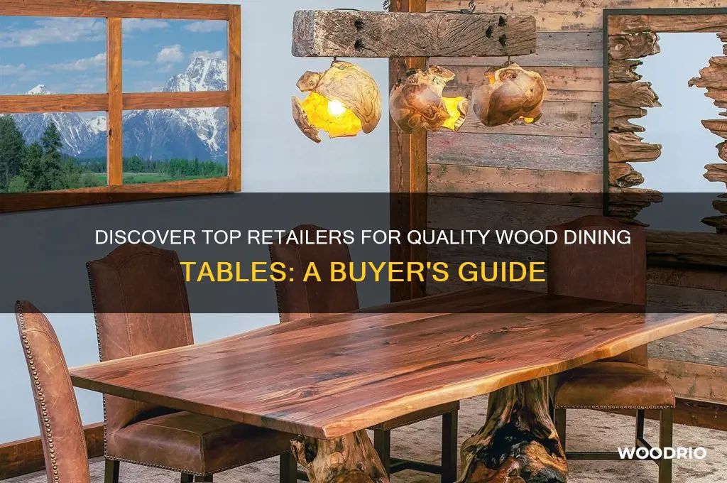 where to buy quality wood dinni g table