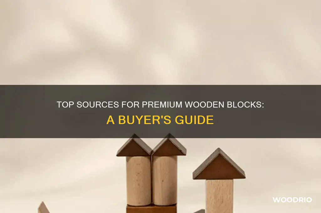 where to buy quality wooden blocks