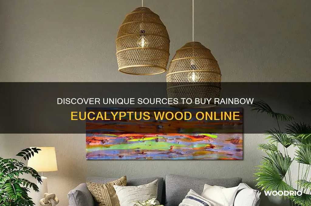 where to buy rainbow eucalyptus wood