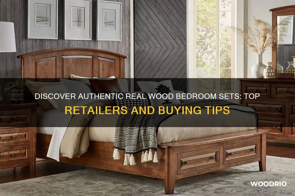 where to buy real wood bedroom sets