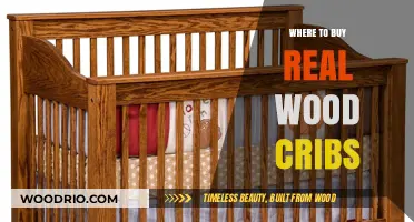 Top Places to Purchase Authentic Real Wood Cribs for Baby